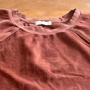 Suzi Kondi velour sweatshirt